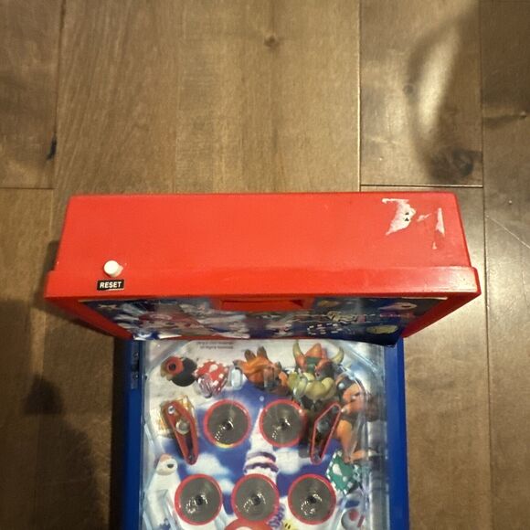 Super Mario 64 Table Top Pinball 16x10 Untested no battery cover - Picture 6 of 12